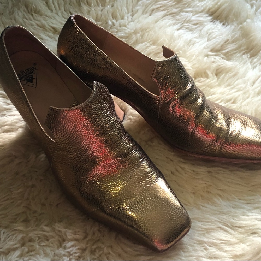Fluevog Gold Super Fine Cardinals